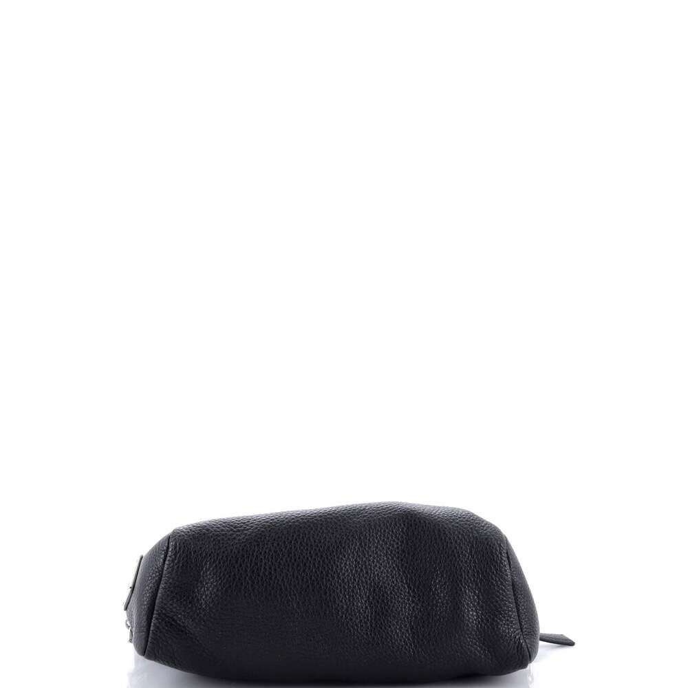Prada Triangle Logo Embossed Side Zip #254316P15B - Picture 4 of 8